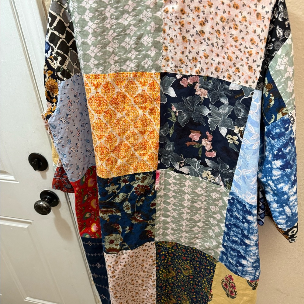 Colorful Patchwork Kimono - Picture 2 of 3